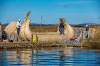 Uros Boat Construction